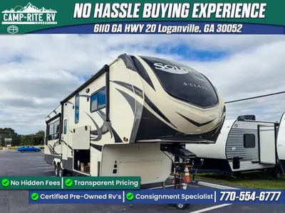 Used 2019 Grand Design Solitude S-Class 3350RL