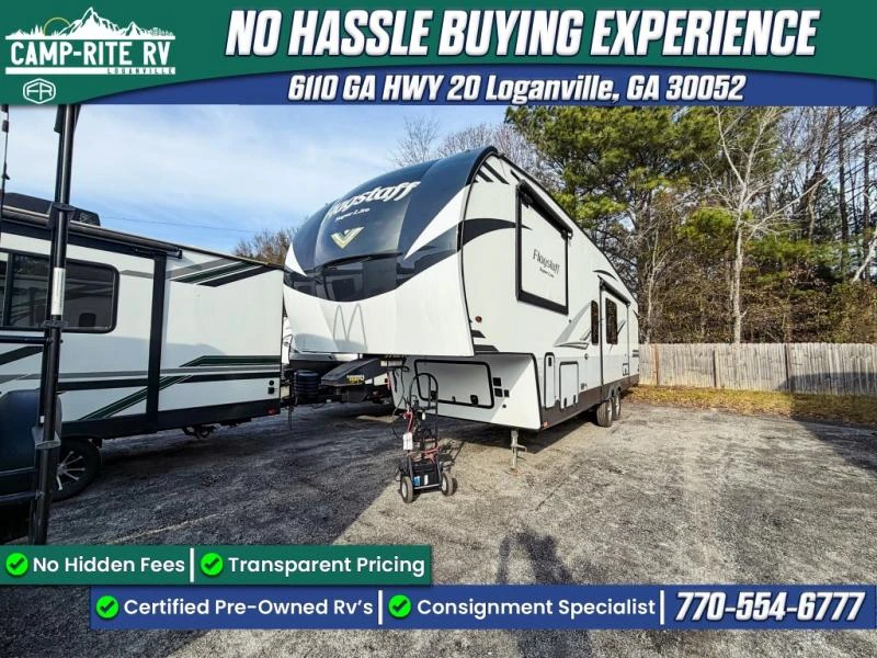 2021 Forest River Flagstaff Super Lite exterior