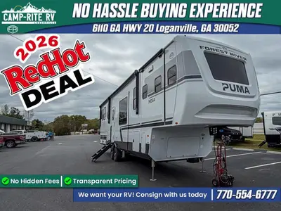 New 2026 Forest River Puma Mesa 388FKH