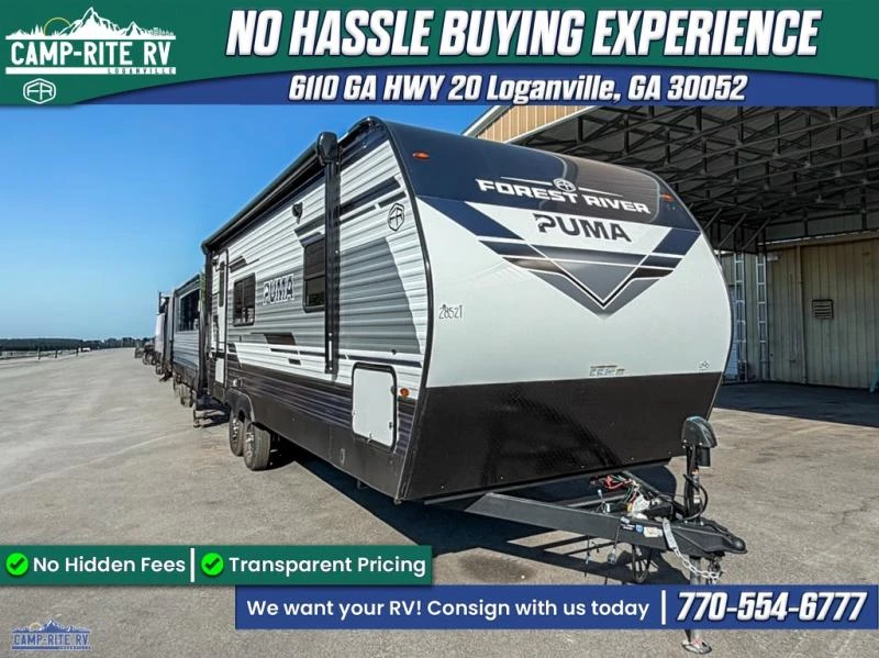 2027 Forest River Puma exterior