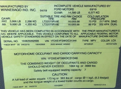 2020 WINNEBAGO MINNIE WINNIE photo 19