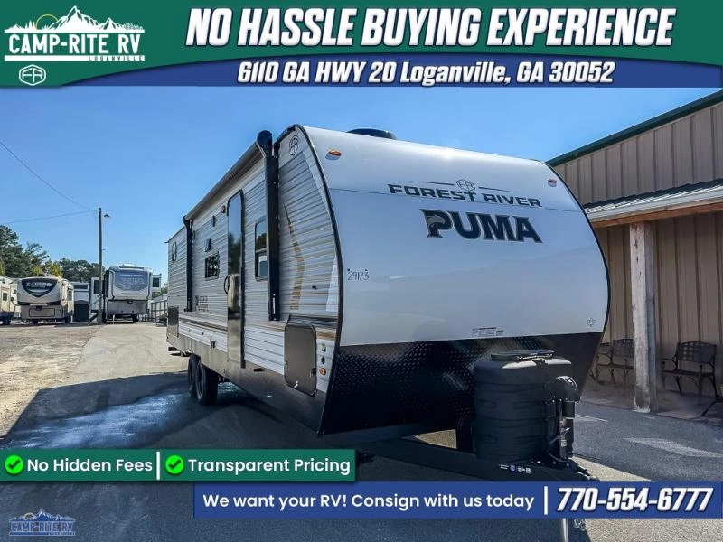 2027 Forest River Puma Camping Edition exterior