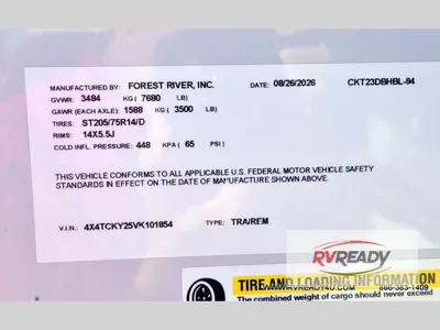 2027 Forest River Cherokee Grey Wolf Black Label photo 39
