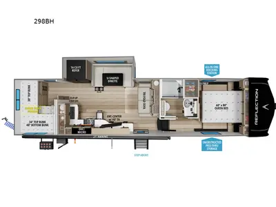 New 2026 Grand Design Reflection 150 Series 298BH