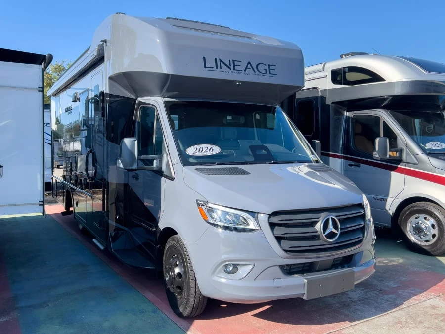 2026 Grand Design Lineage Series M exterior