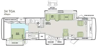 2014 Tiffin Motorhomes Allegro photo 50