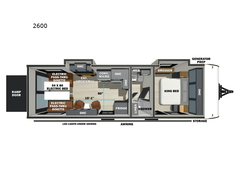 2026 Forest River RV Shockwave exterior