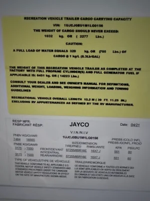 2021 JAYCO NORTH POINT photo 37