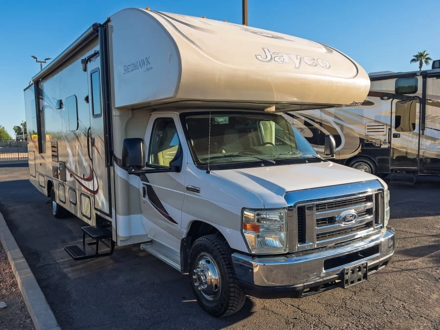 2015 Jayco Redhawk exterior
