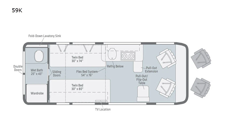 2020 Winnebago Travato exterior