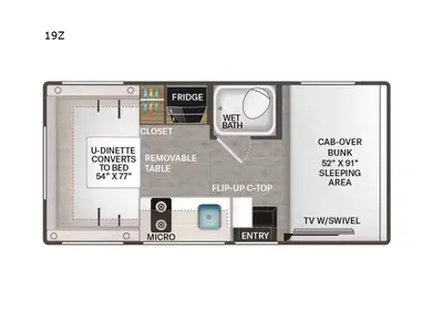 New 2027 Thor Motor Coach Chateau 19Z Chevy
