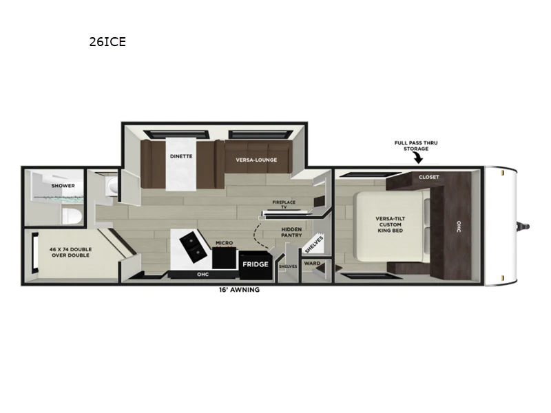 2026 Forest River RV Wildwood X-Lite exterior