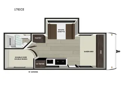 New 2026 Forest River RV Wildwood FSX 178ICE