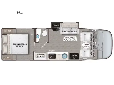 2024 Thor Motor Coach Vegas photo 35