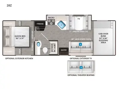 New 2027 Thor Motor Coach Chateau 28Z