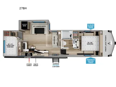 New 2026 Grand Design Reflection 100 Series 27BH