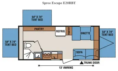 2015 KZ Spree Escape photo 22