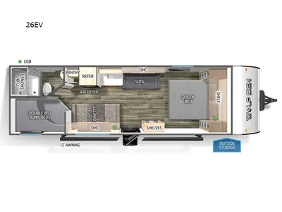 2024 Forest River RV Cherokee Wolf Den photo 19
