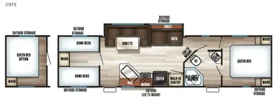 2017 Forest River RV Cherokee Grey Wolf photo 27