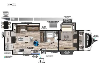 2025 Forest River RV Vibe photo 44