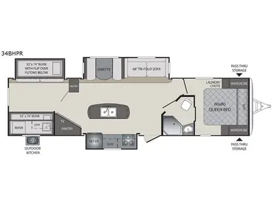 2017 Keystone RV Premier Ultra Lite photo 38