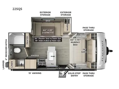 2026 Forest River RV Flagstaff Micro Lite photo 25