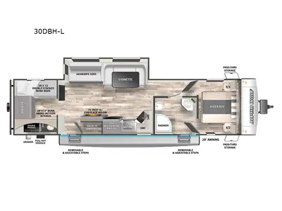 2023 Forest River RV Cherokee Alpha Wolf photo 29