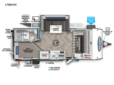 2022 Forest River RV Salem FSX photo 34