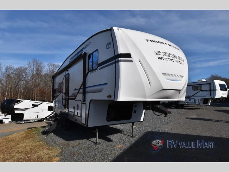 2025 Forest River RV Cherokee Arctic Wolf exterior
