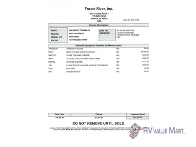 2025 Forest River RV Wildwood X-Lite photo 38