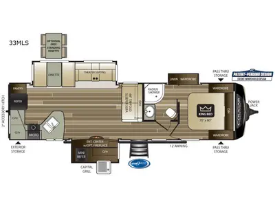 2019 Keystone RV Cougar Half-Ton Series photo 33