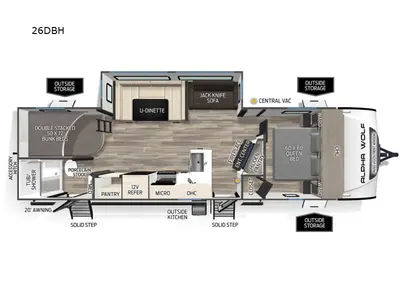 2026 Forest River RV Cherokee Alpha Wolf photo 34