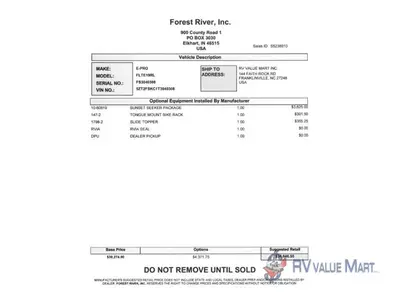 2026 Forest River RV Flagstaff E-Pro photo 32