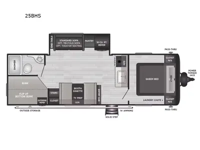 Used 2024 Keystone RV Hideout 25BHS