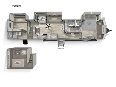 2025 Forest River RV Sierra Destination Trailers photo 41