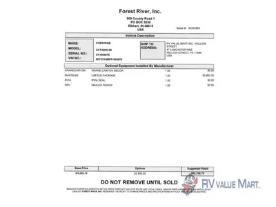 2026 Forest River RV Cherokee Timberwolf photo 28