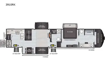 2021 Keystone RV Alpine photo 37
