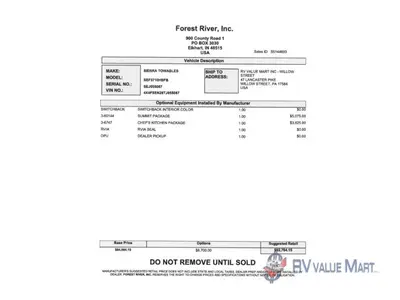 2026 Forest River RV Sierra photo 28