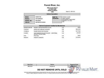 2026 Forest River RV Grand Surveyor photo 22