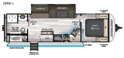2020 Forest River RV Cherokee Alpha Wolf photo 27