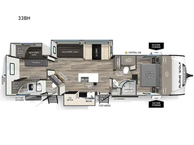 2026 Forest River RV Cherokee Alpha Wolf photo 31
