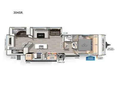 2025 Forest River RV Cherokee Wolf Den photo 30