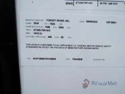 2023 Forest River RV Vibe photo 7