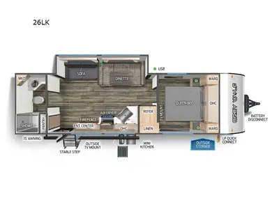 2024 Forest River RV Cherokee Grey Wolf photo 25