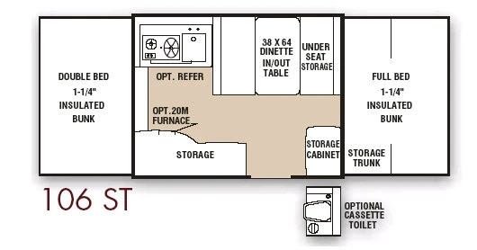 2007 Coachmen RV Clipper exterior