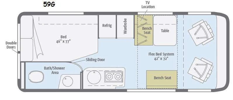 2015 Winnebago Travato exterior