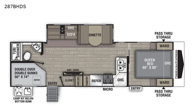 2020 Coachmen RV Freedom Express Ultra Lite exterior