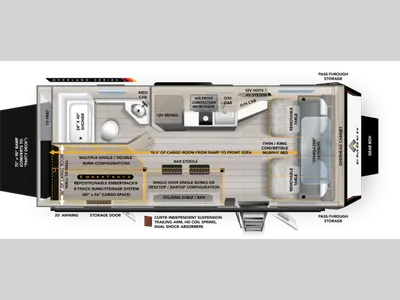 New 2027 Ember RV Overland Series 240TKR