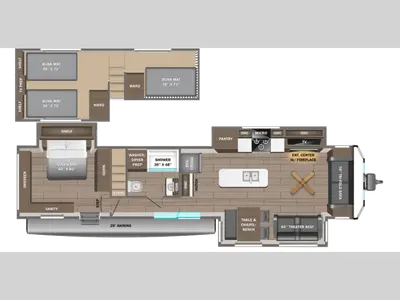 New 2027 Jayco Jay Flight Bungalow 401 LOFT