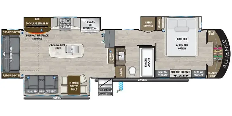 2021 ALLIANCE RV PARADIGM exterior